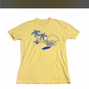 Yellow Graphic T-Shirt